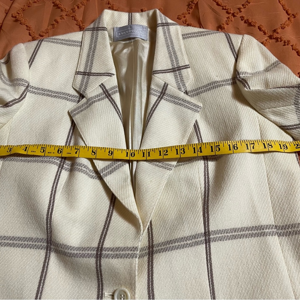 2pc vintage wool long skirt suit - Picture 8 of 13